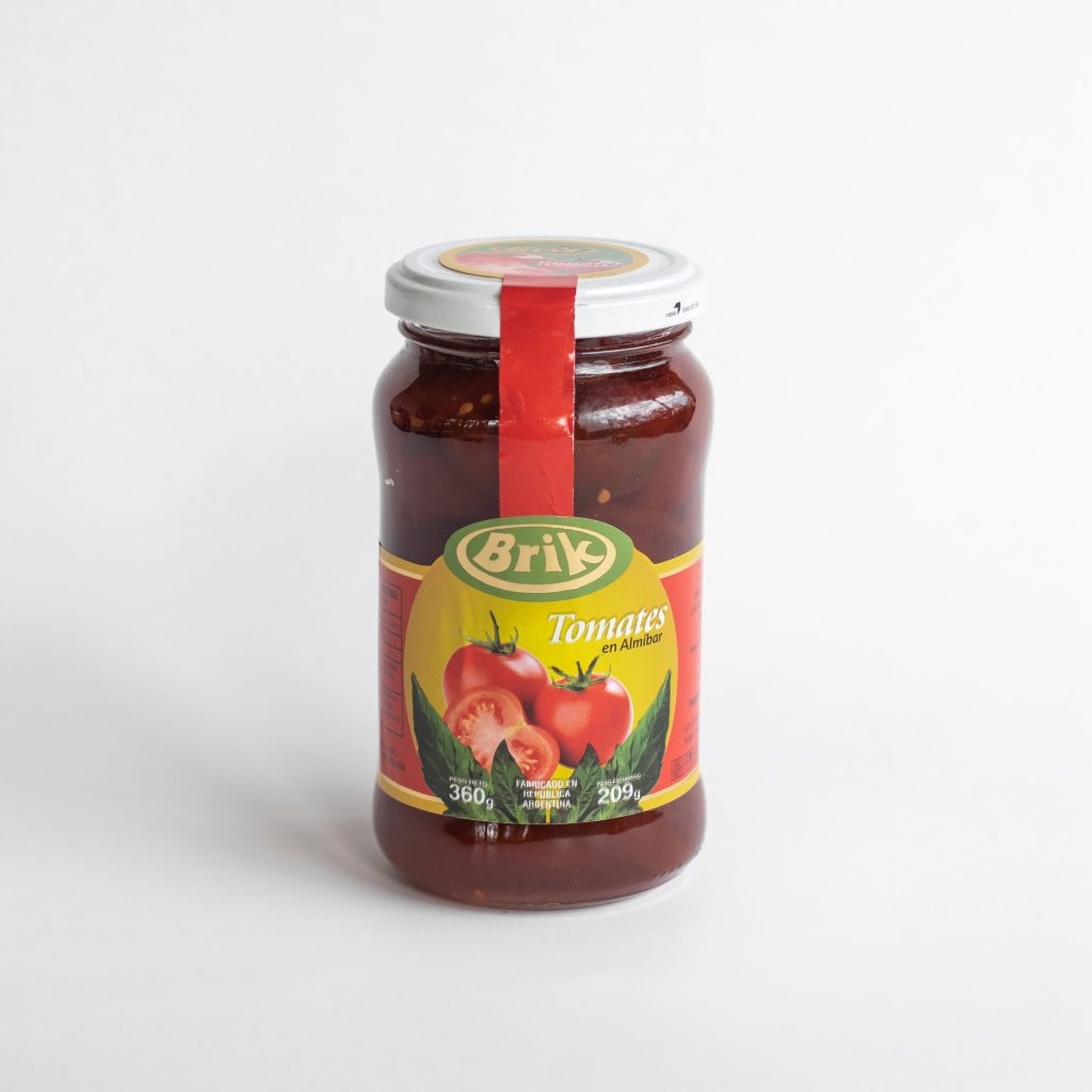 Tomates en almibar 360gr pack x6