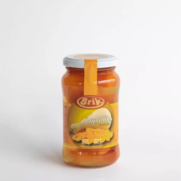Zapallitos en almibar 360gr pack x6