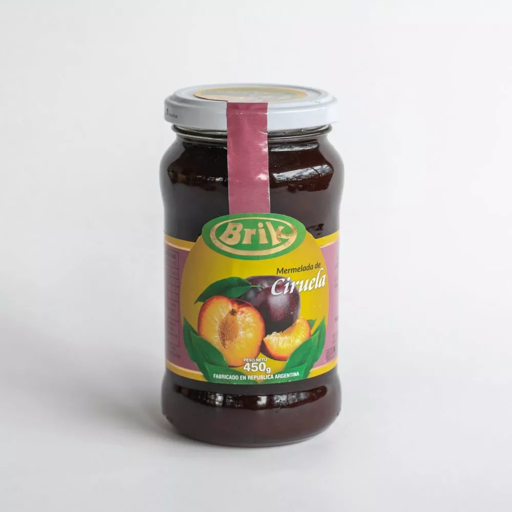 Mermelada de ciruelas 450gr pack x8