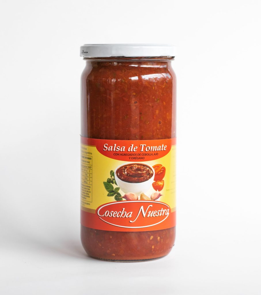 Salsa de tomate 800gr pack x6