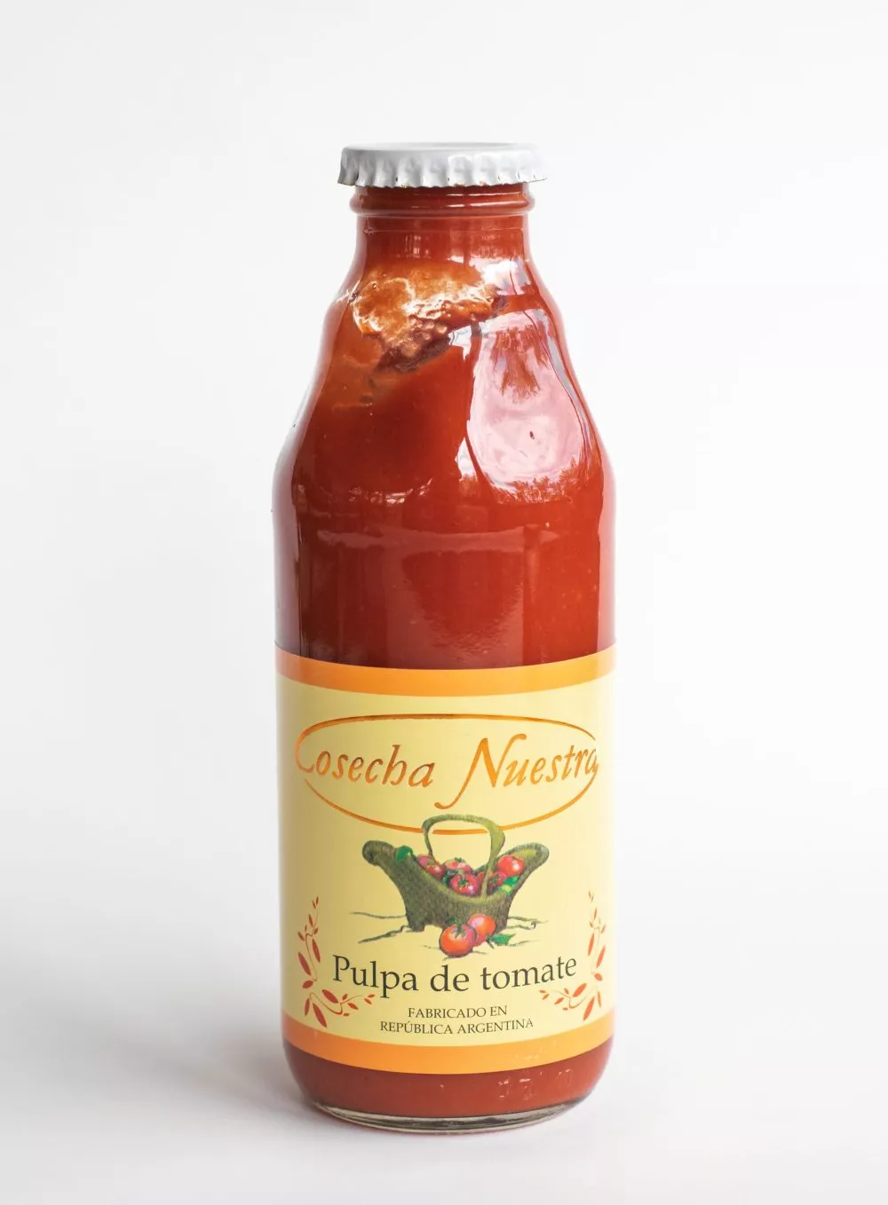 Pulpa de tomate en botella 450gr pack x12