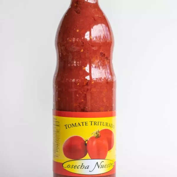 Tomate triturado en botella 950gr pack x8