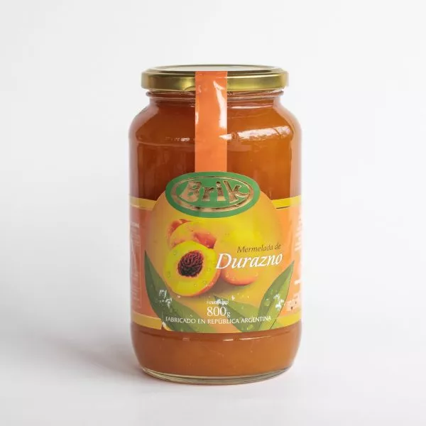 Mermelada de durazno 800gr pack x8