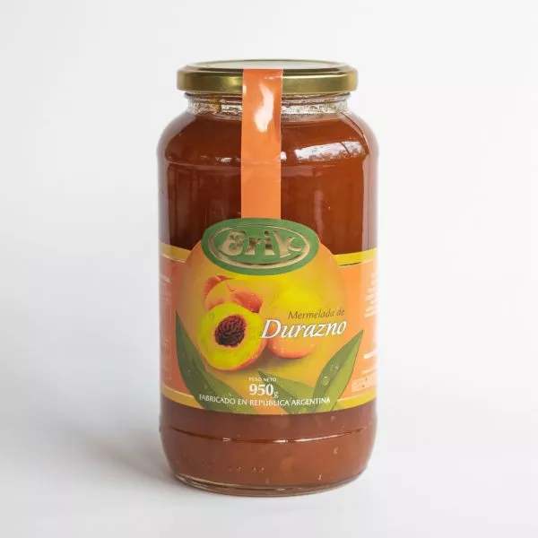 Mermelada de durazno 950gr pack x8