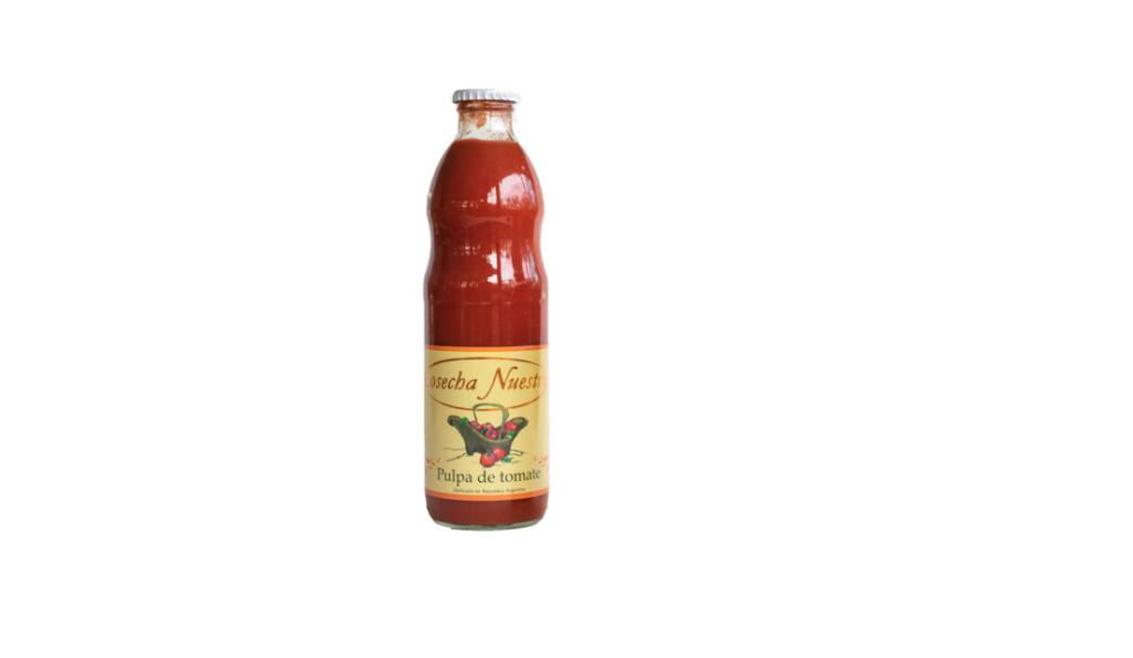 Pulpa de tomate en botella 950gr pack x8