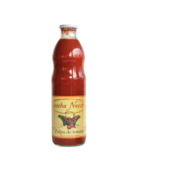 Pulpa de tomate en botella 950gr pack x8