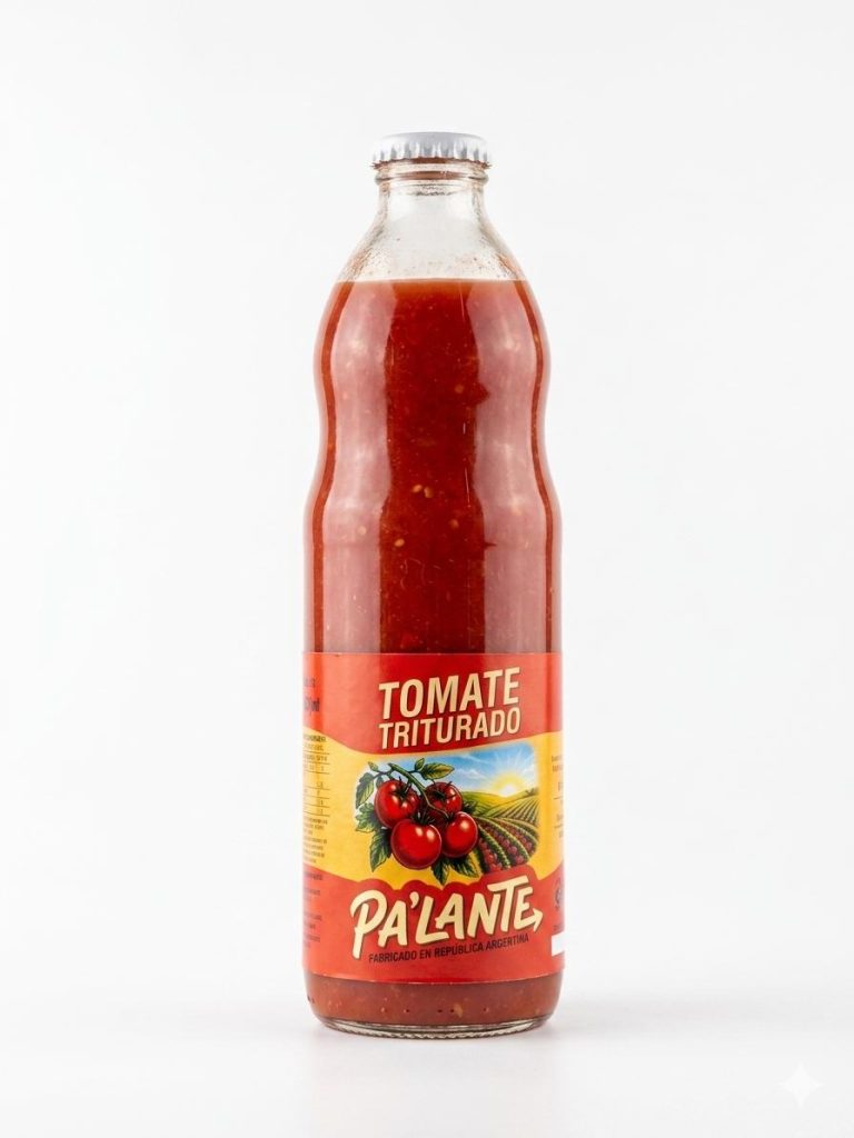 Tomate triturado Pa’Lante en botella 950gr pack x8